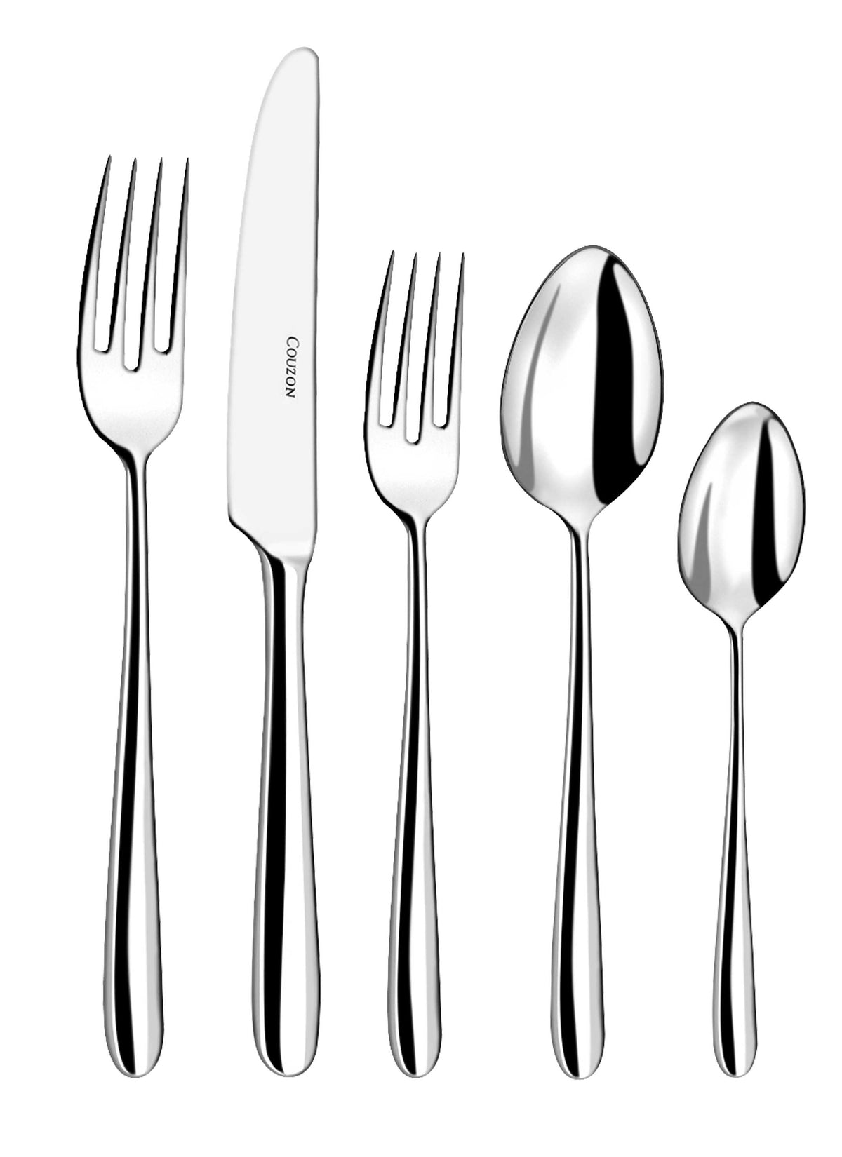 Fusain Stainless Place Setting, 5 Piece Set