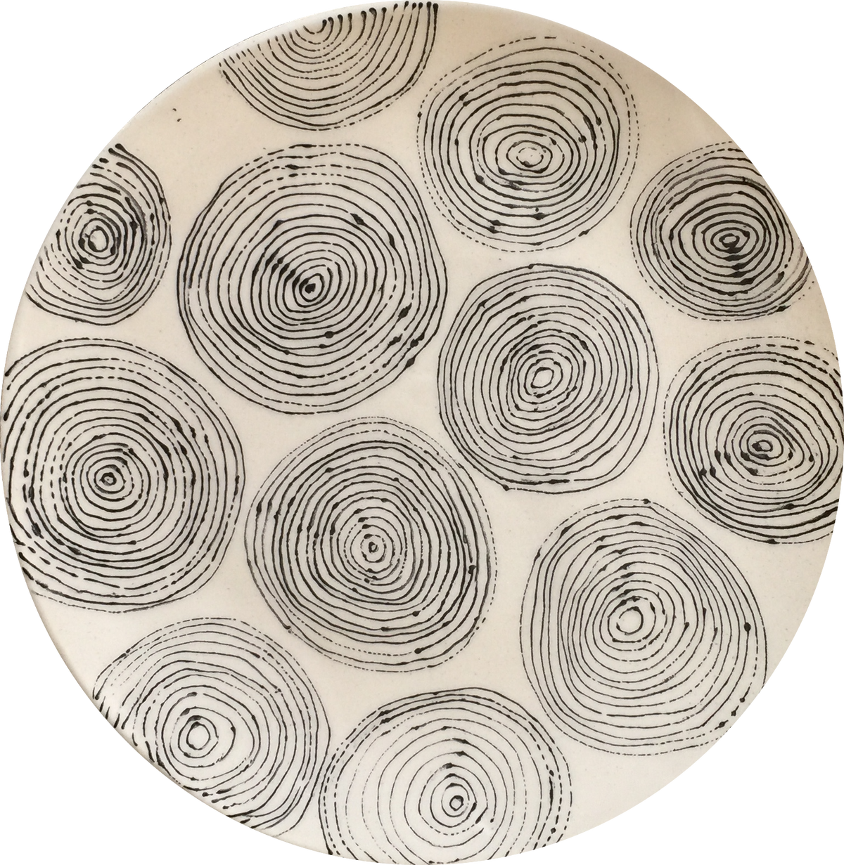 Circles Medium Plate