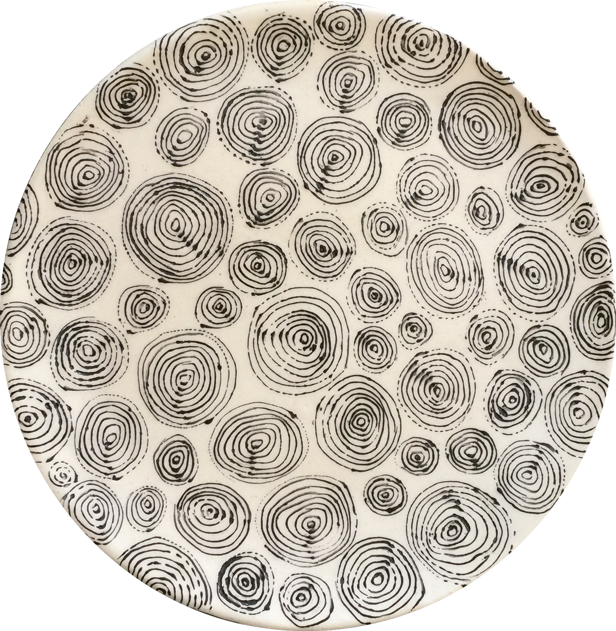 Small Circles - Dessert Plate