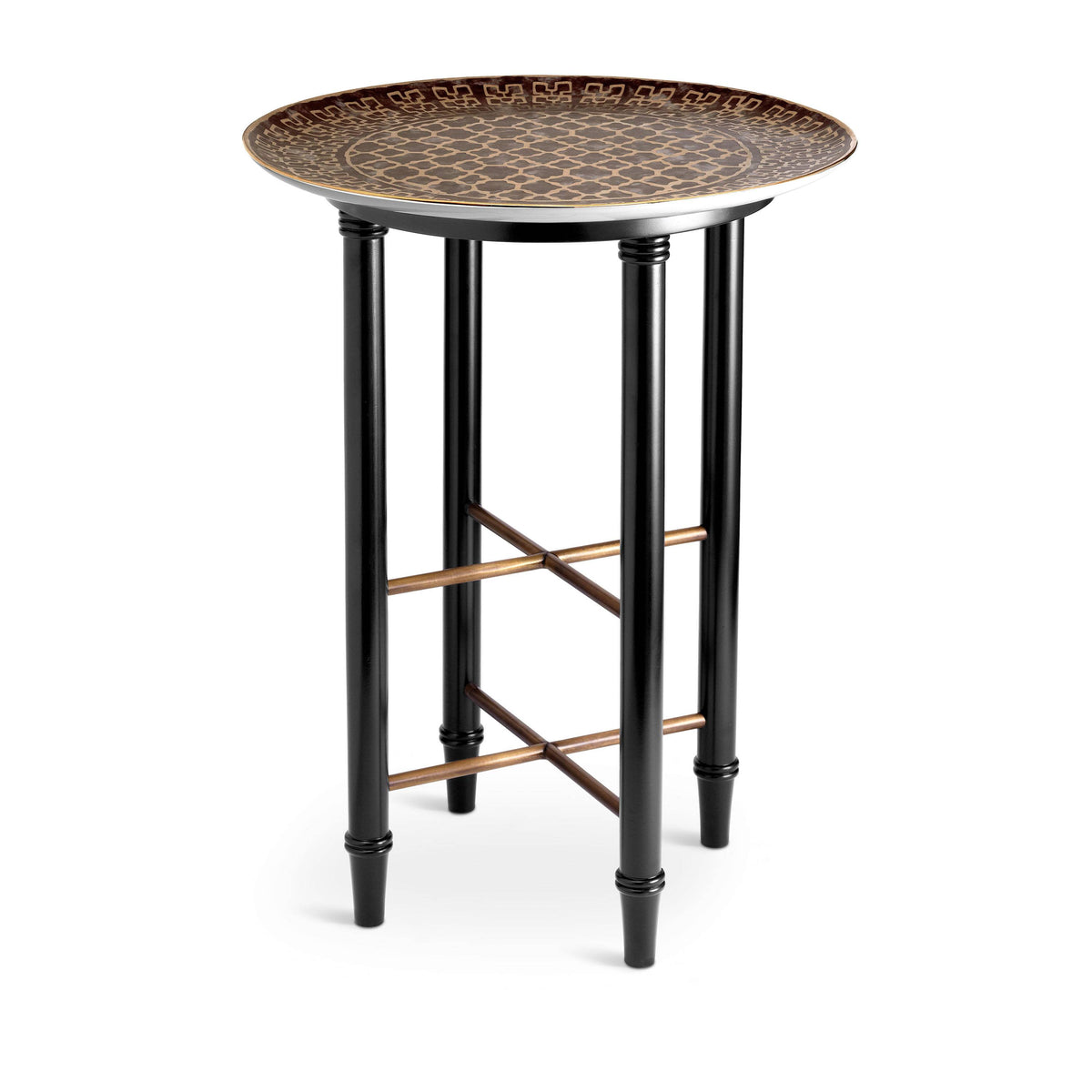 Fortuny 21&quot; Side Table Ashanti Grey (D)
