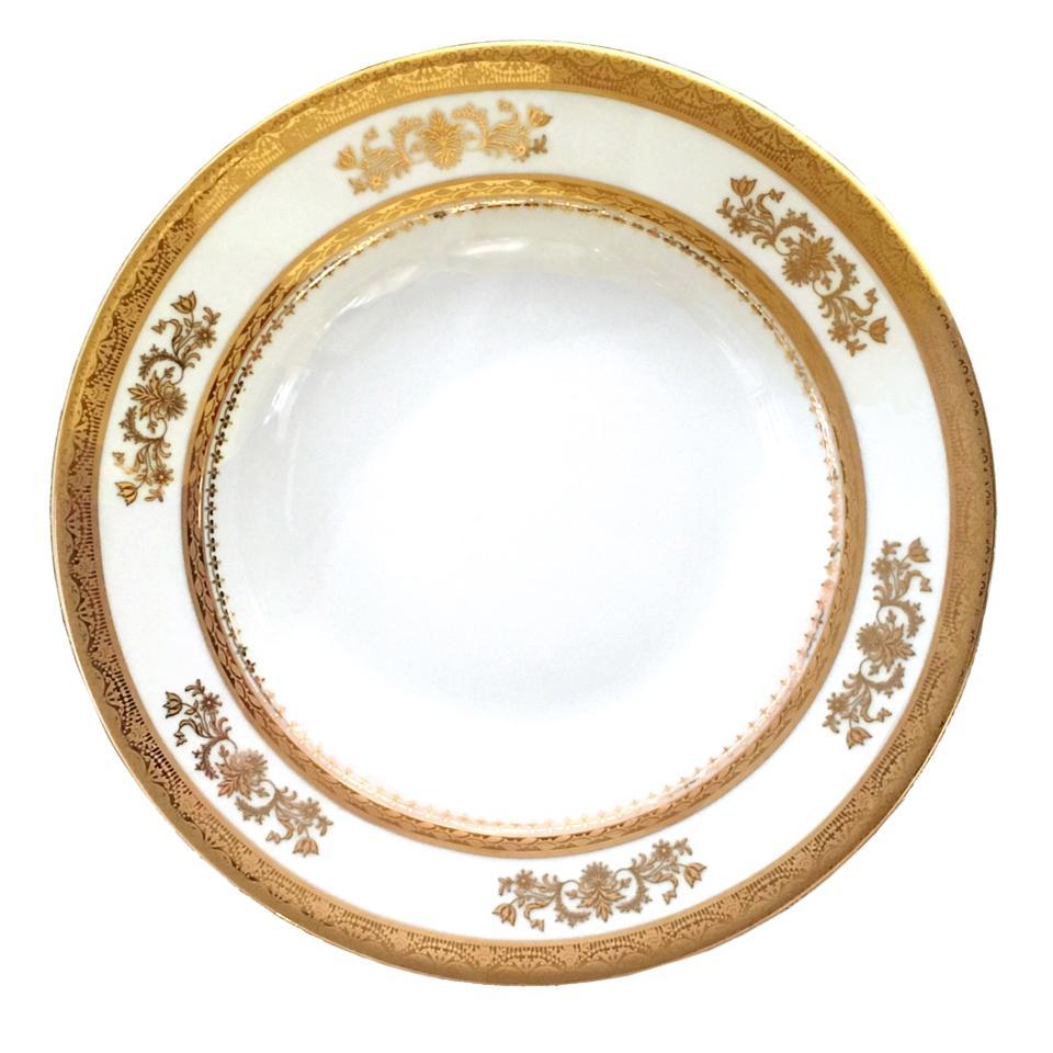 Orsay Rim Soup Plate - White