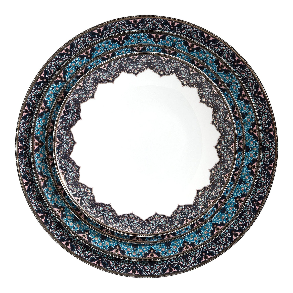Dhara Peacock Cereal Plate