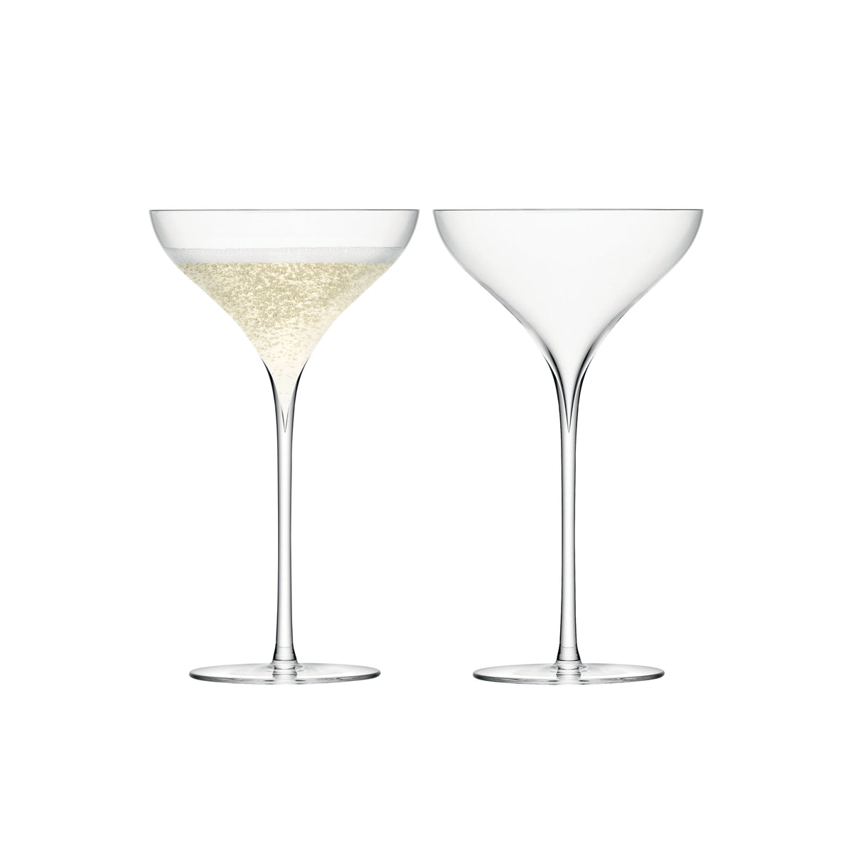 Savoy Champagne Glasses, Set of 2