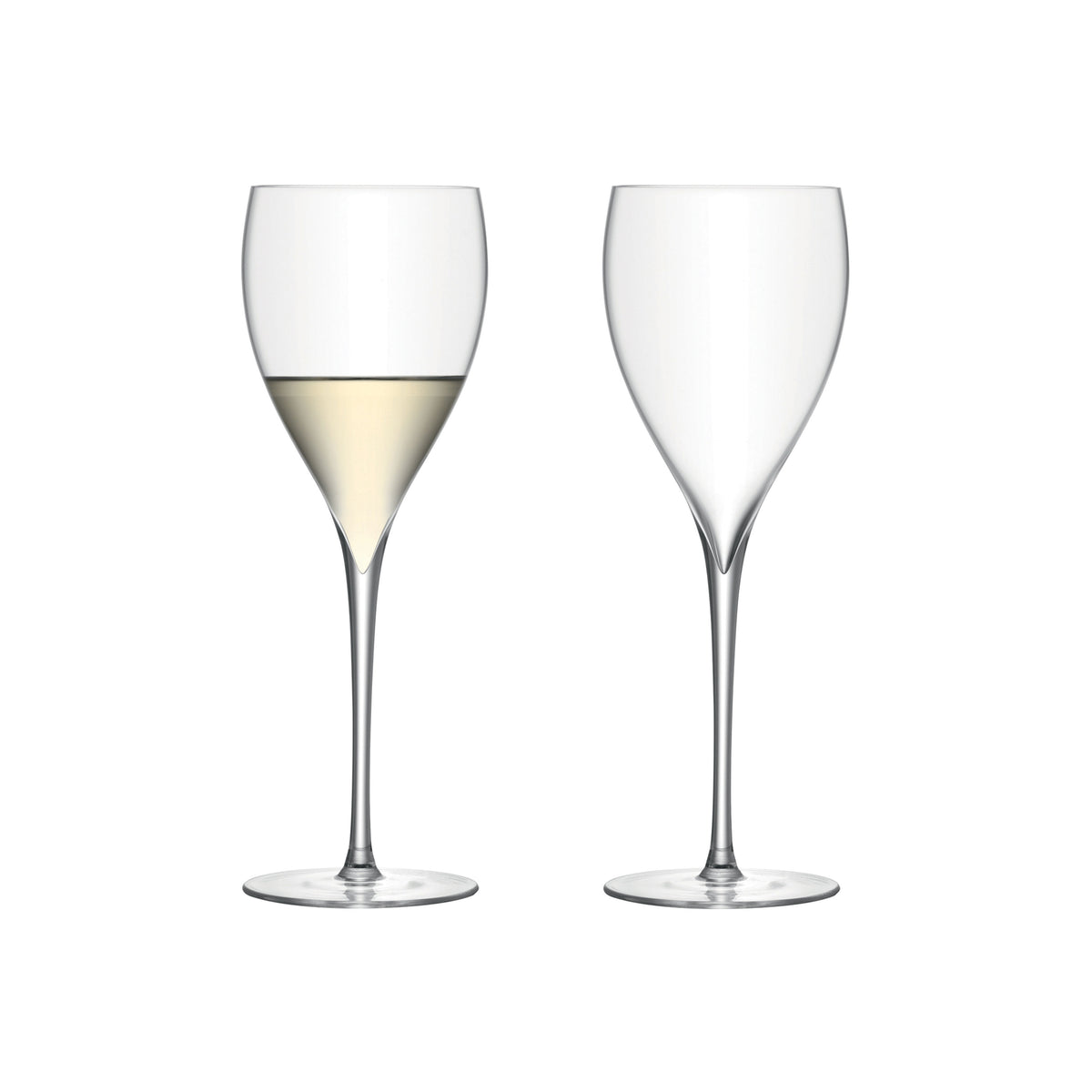 Savoy White Wine Glasses 12oz, Set of 2 (D)