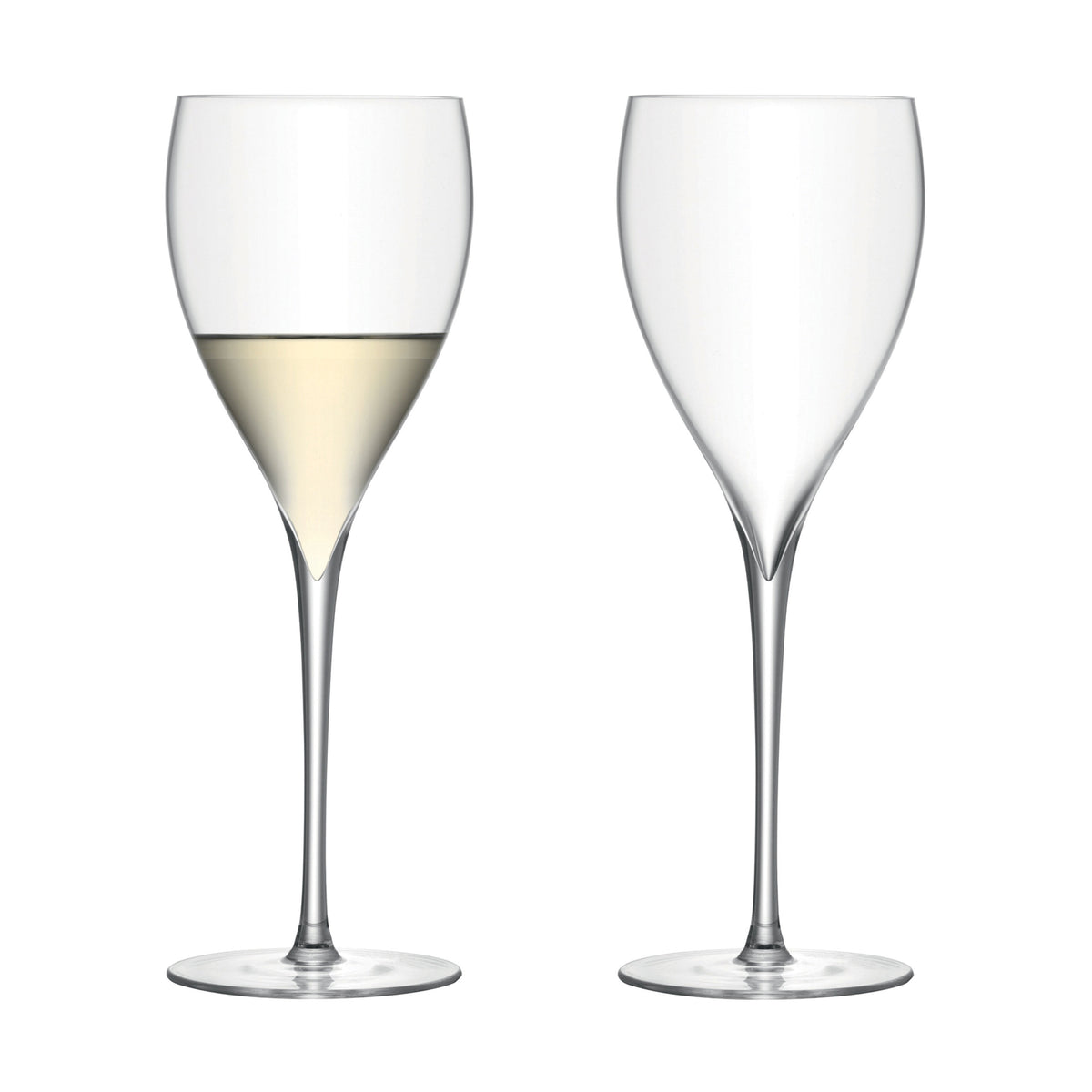 Savoy White Wine Glasses 12oz, Set of 2 (D)