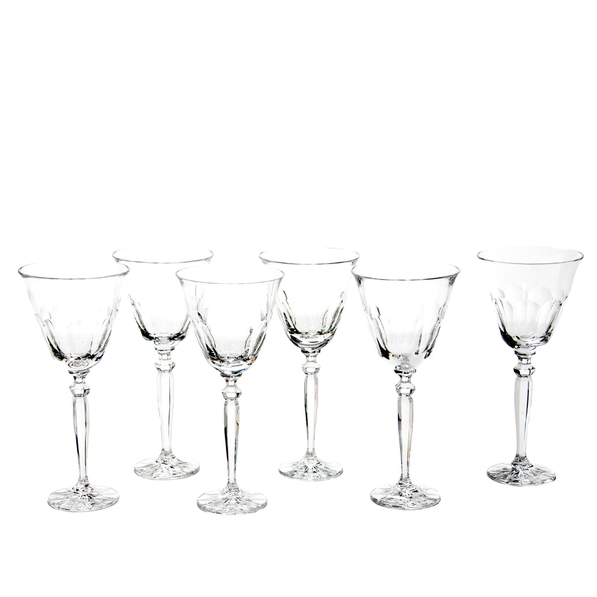 Orleans Large Glasses, Set of 6