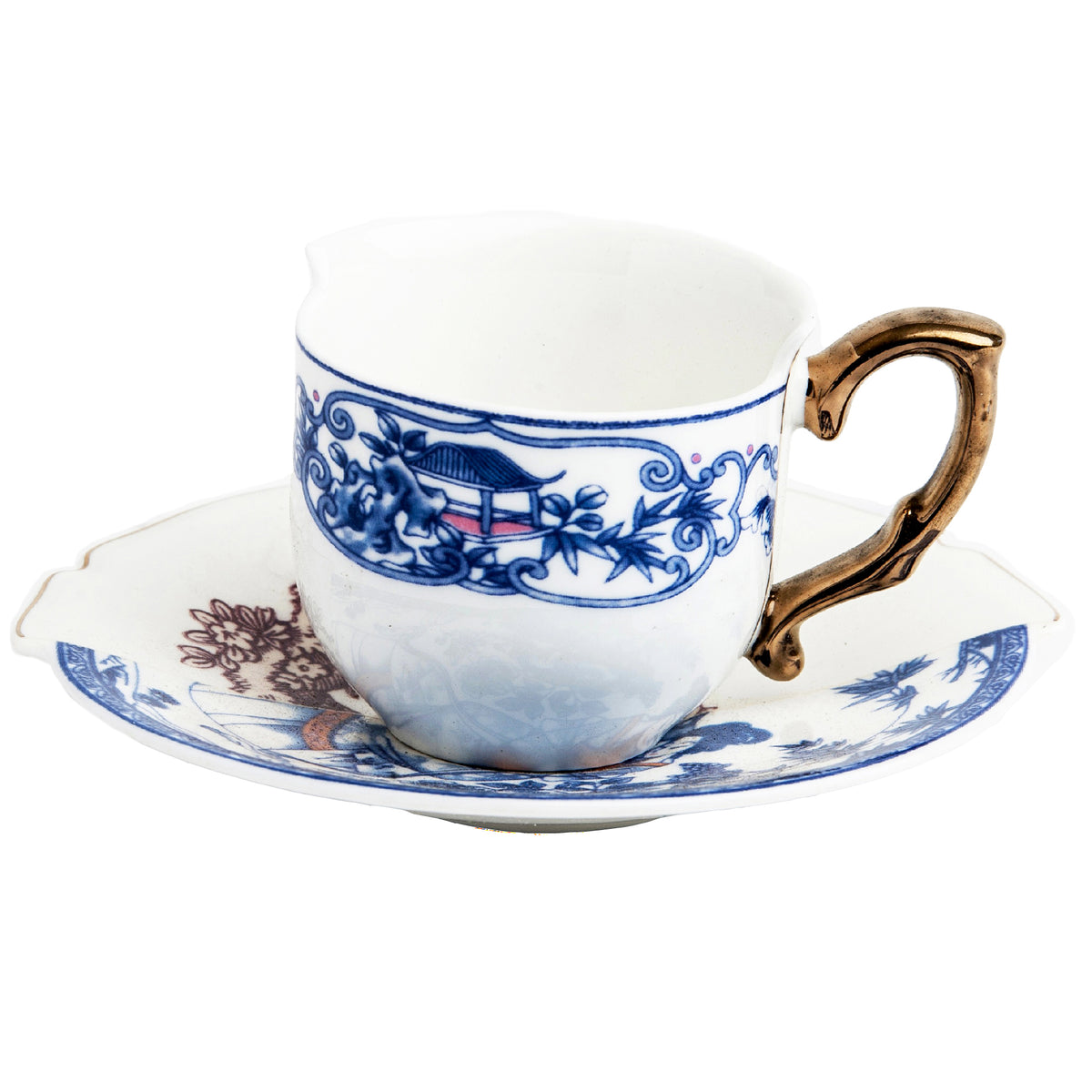 Hybrid Eufemia Coffee Cup with Saucer