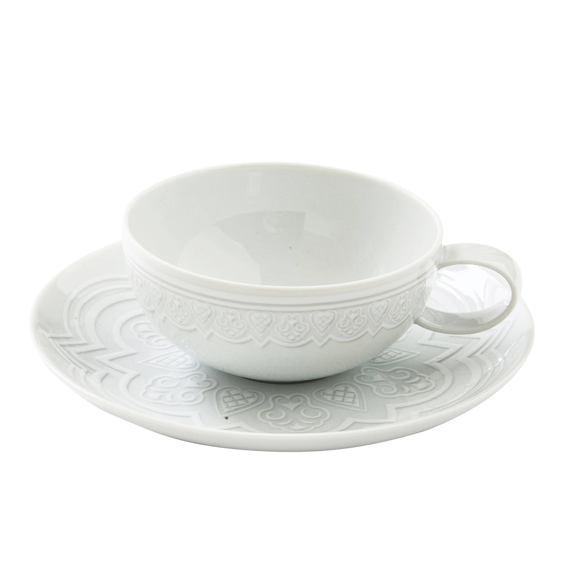 Ornament Tea Cup and Saucer