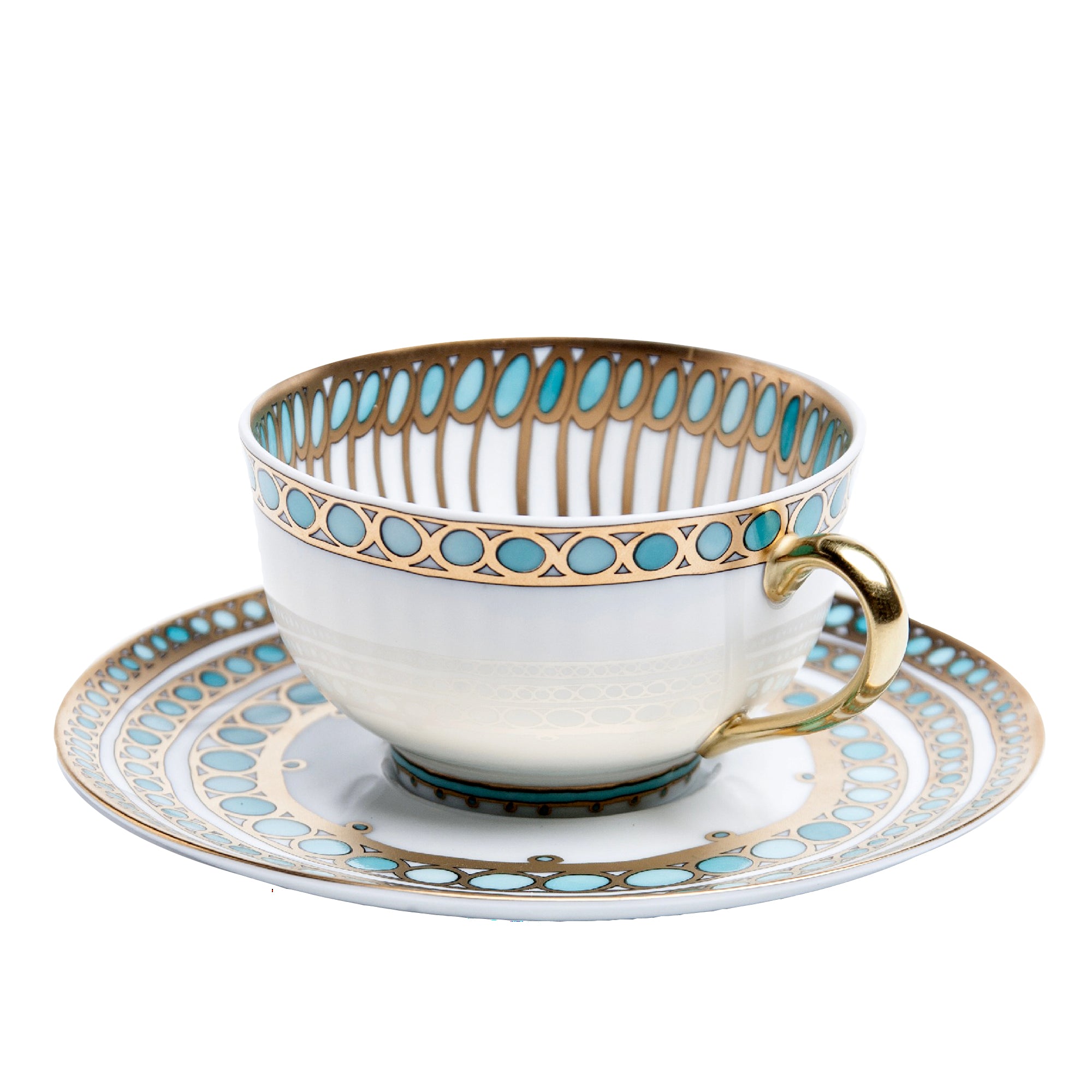 Simply Anna Antique Tea Cup and Saucer - Jung Lee NY