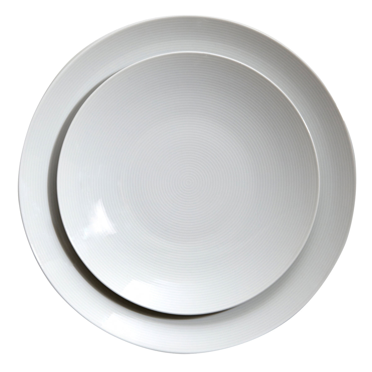 Loft White Dinner Plate
