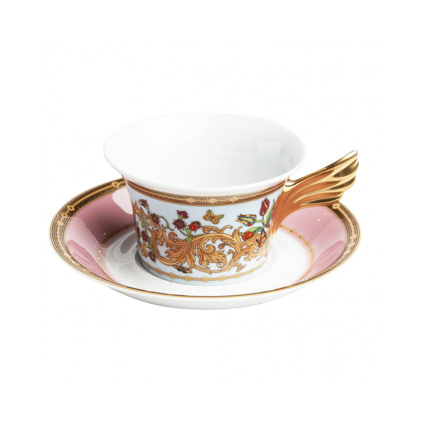 Butterfly Garden Porcelain Cup and Saucer