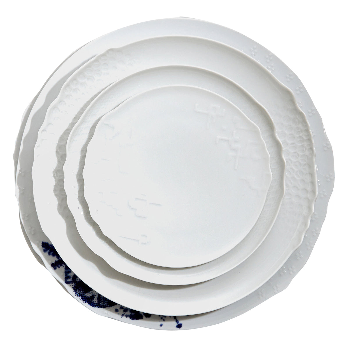 Landscape White Dinner Plate (D)