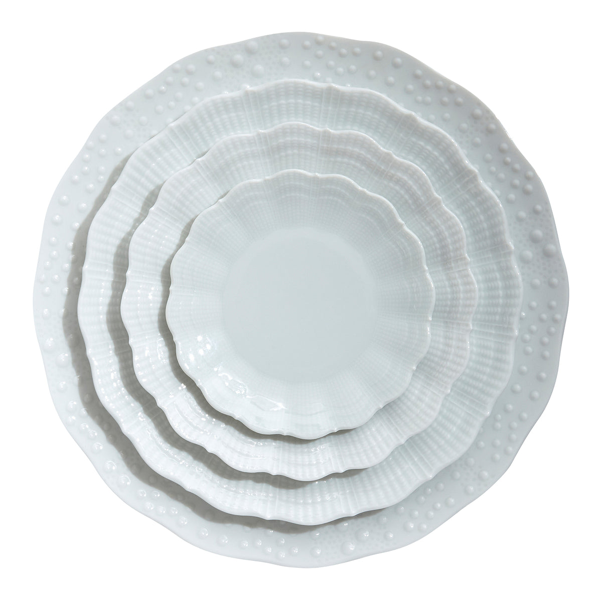 Corail Porcelain Charger Plate