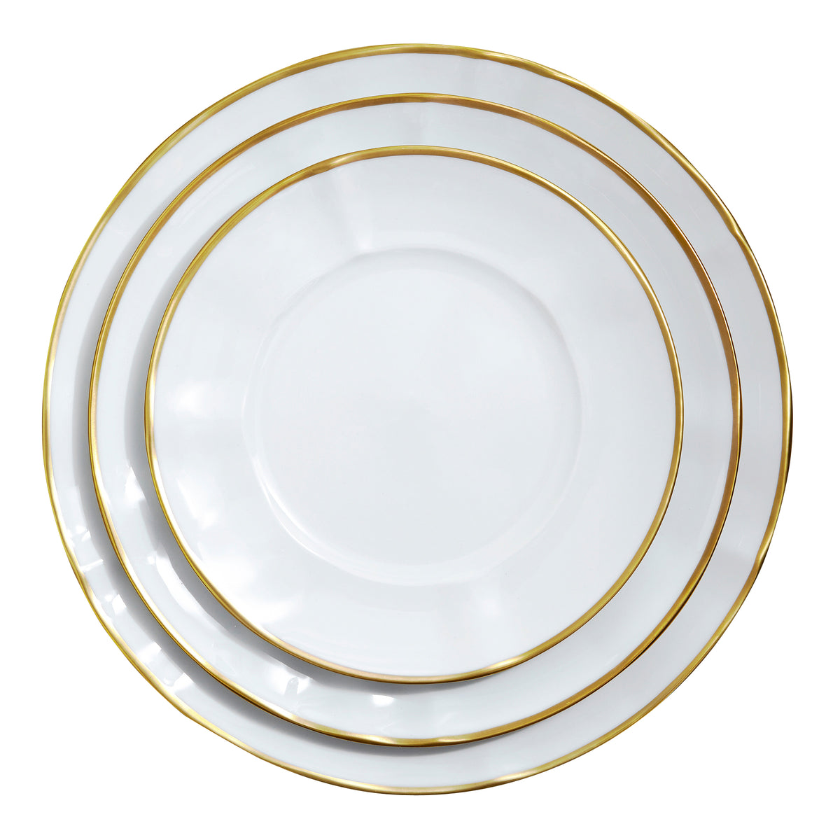 Simply Elegant Gold Charger Plate