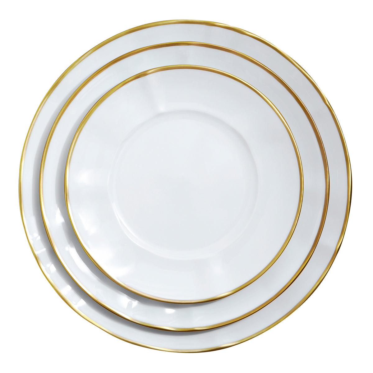 Simply Elegant Gold Dessert Plate