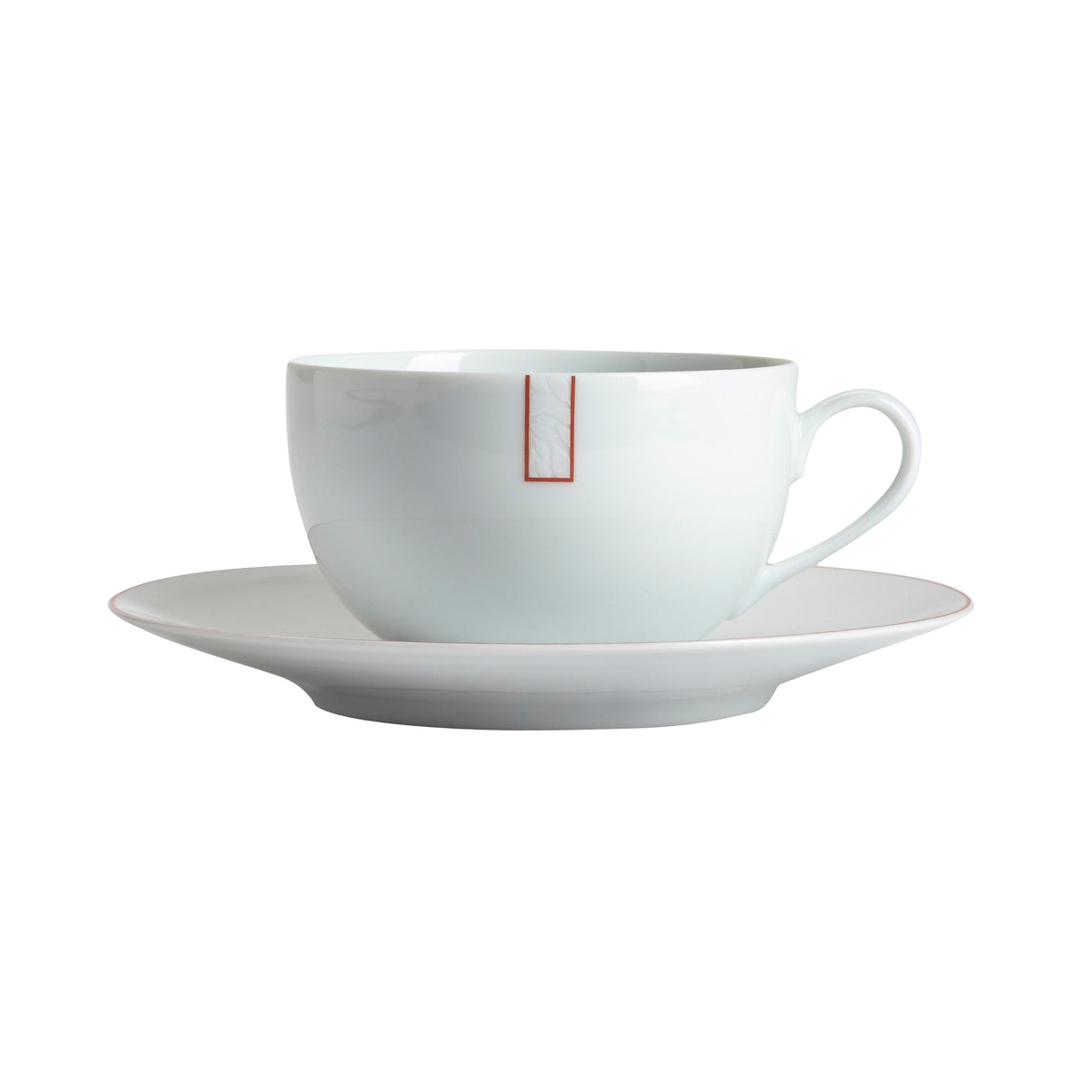Courant D&#39;Air Porcelain Tea Cup and Saucer