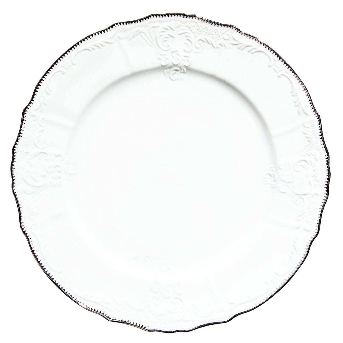 Simply Anna Platinum Charger Plate 12&quot;(D)