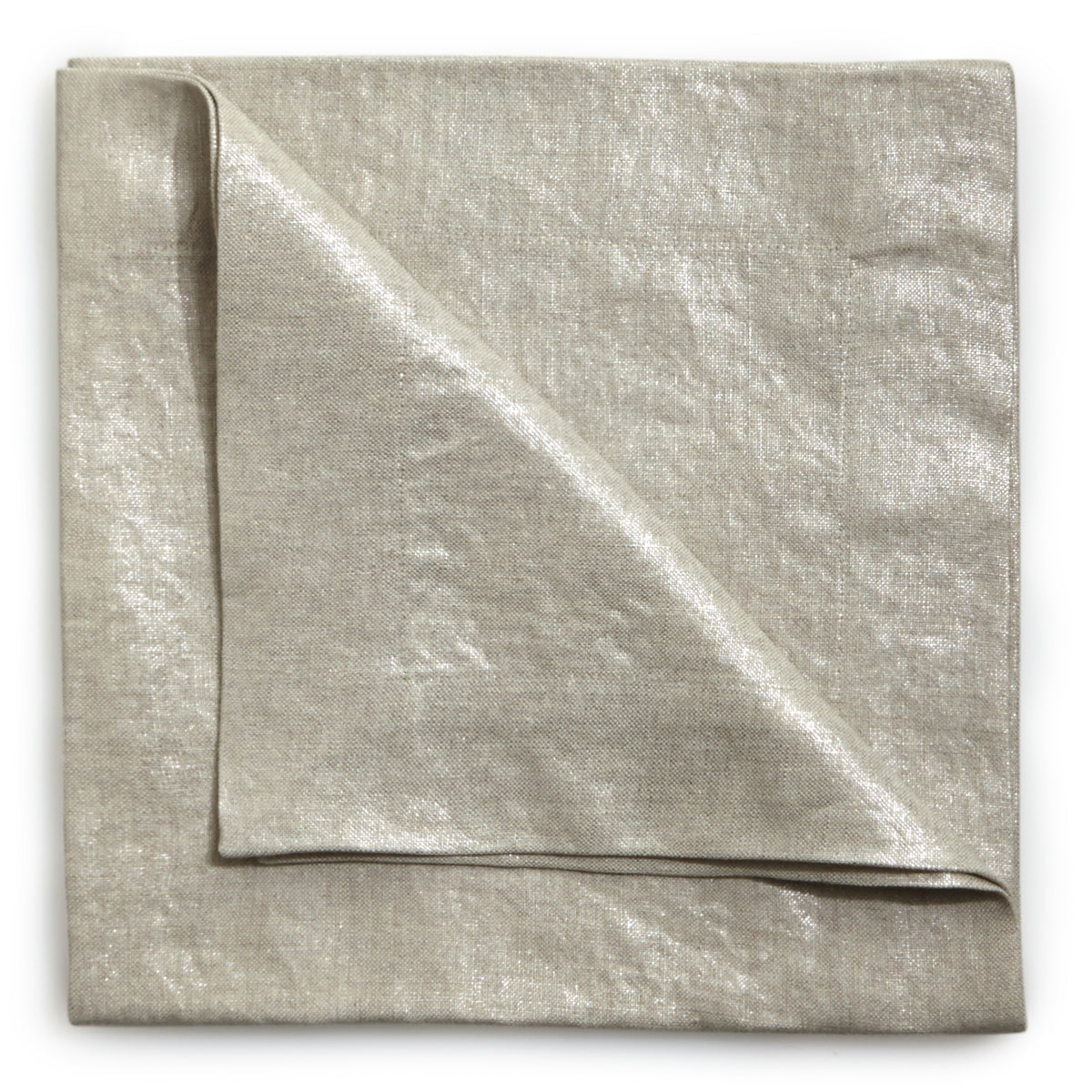 Silver Shimmer Linen Napkin