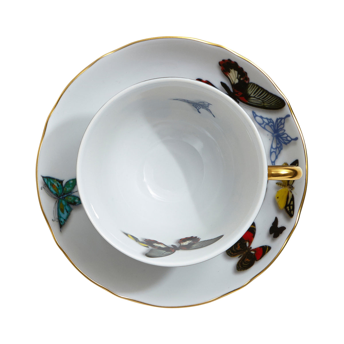 Butterfly Parade Tea Cup and Saucer