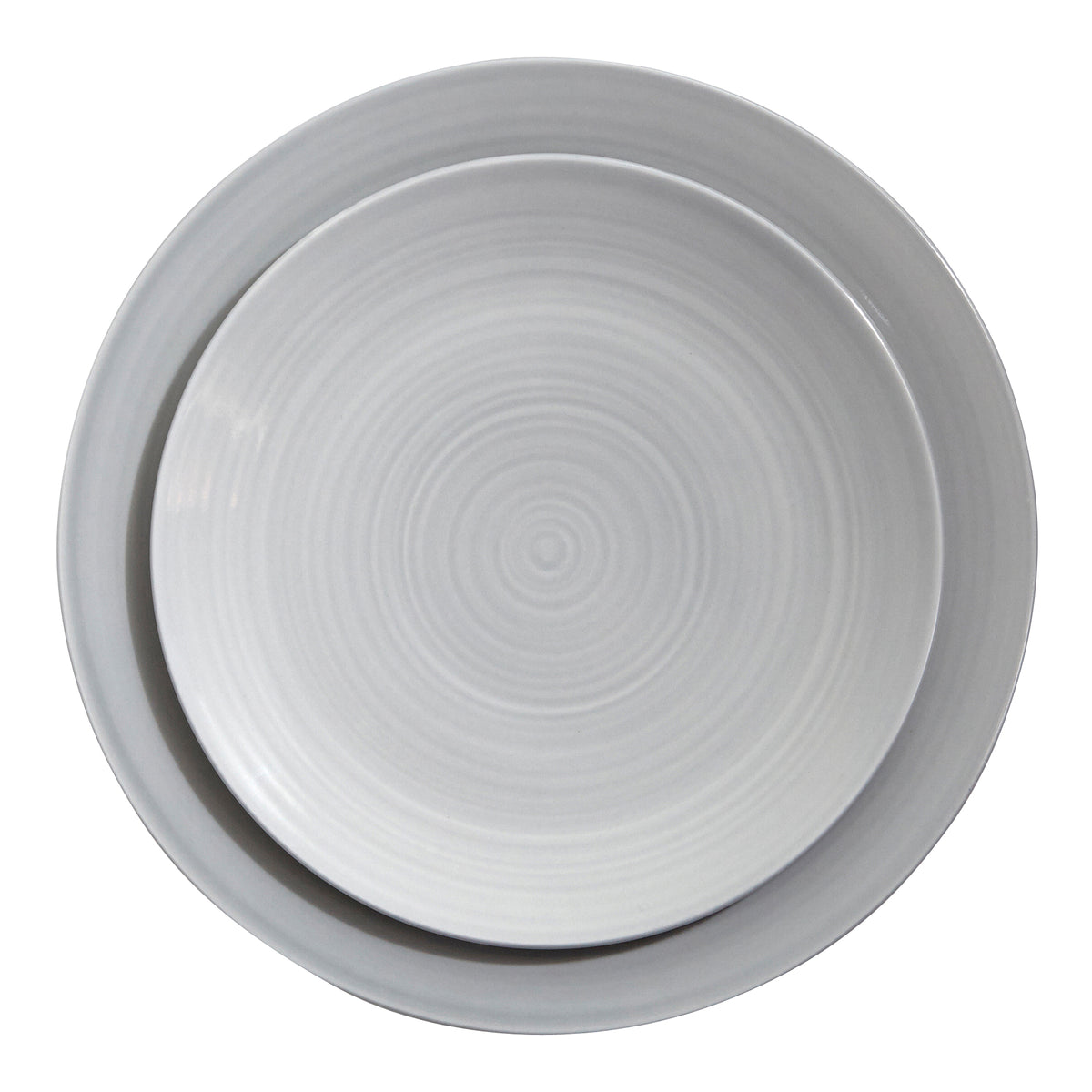 Manuale Light Grey Dinner Plate