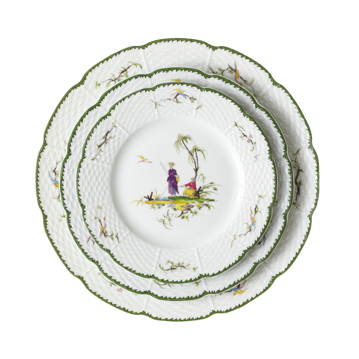 Si-Kiang Porcelain Salad Plate #3