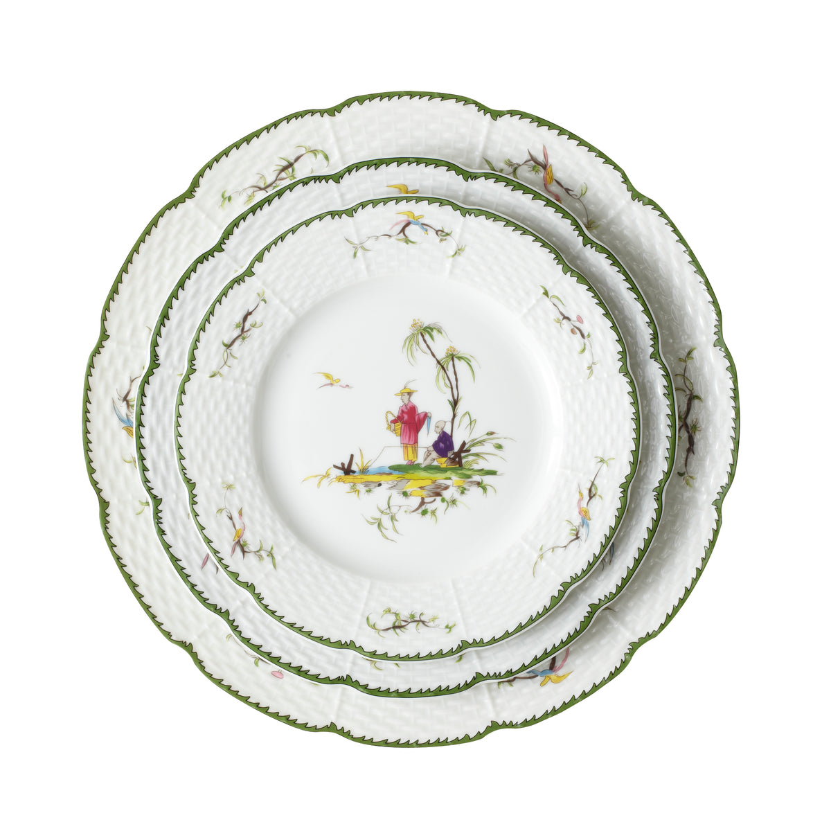 Si-Kiang Porcelain Salad Plate #6