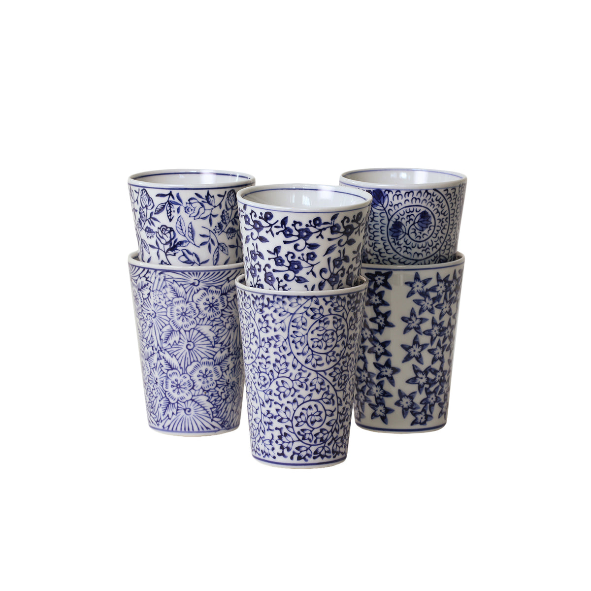 Blue Skye Cups, Set of 6