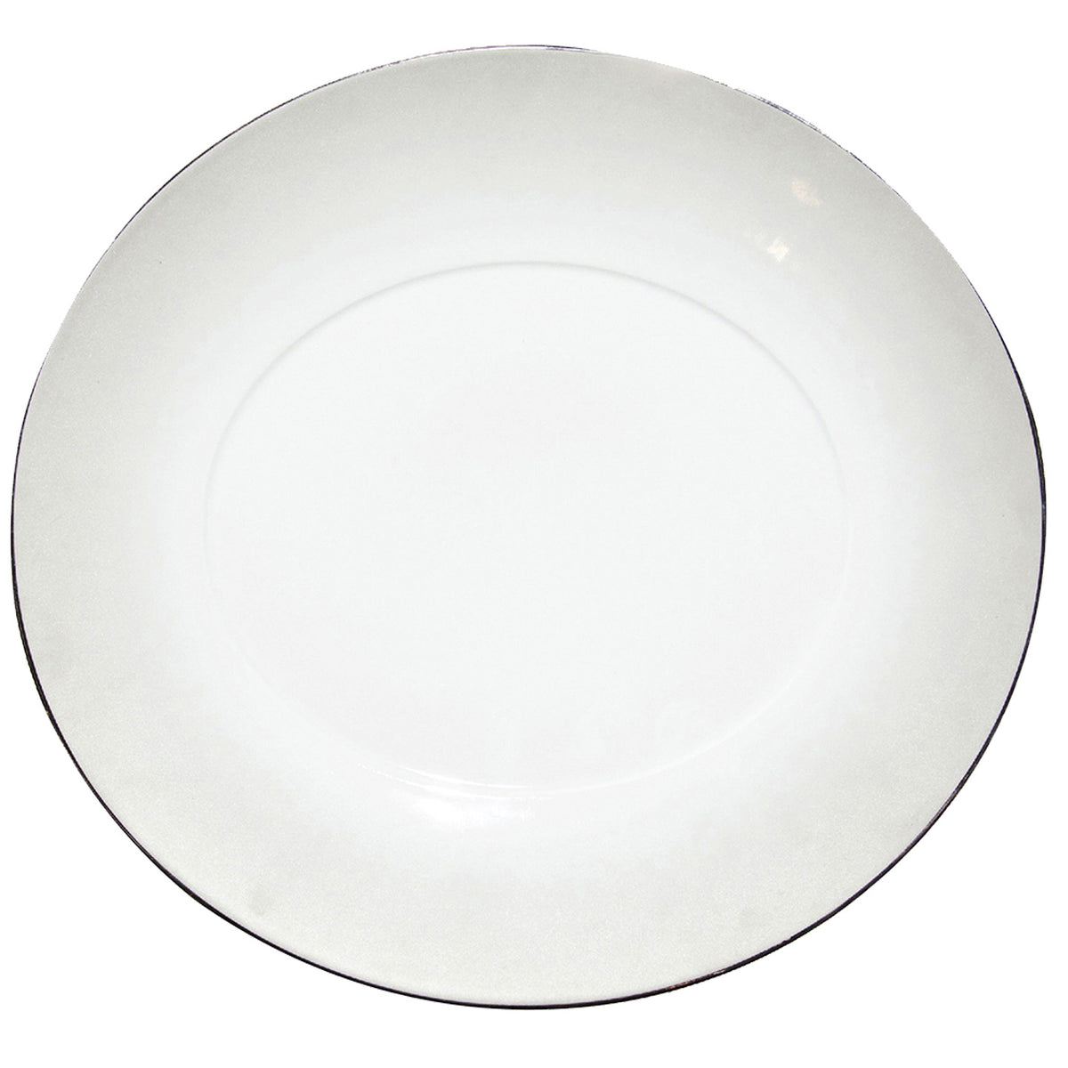 Epure Grey Oval Charger Plate