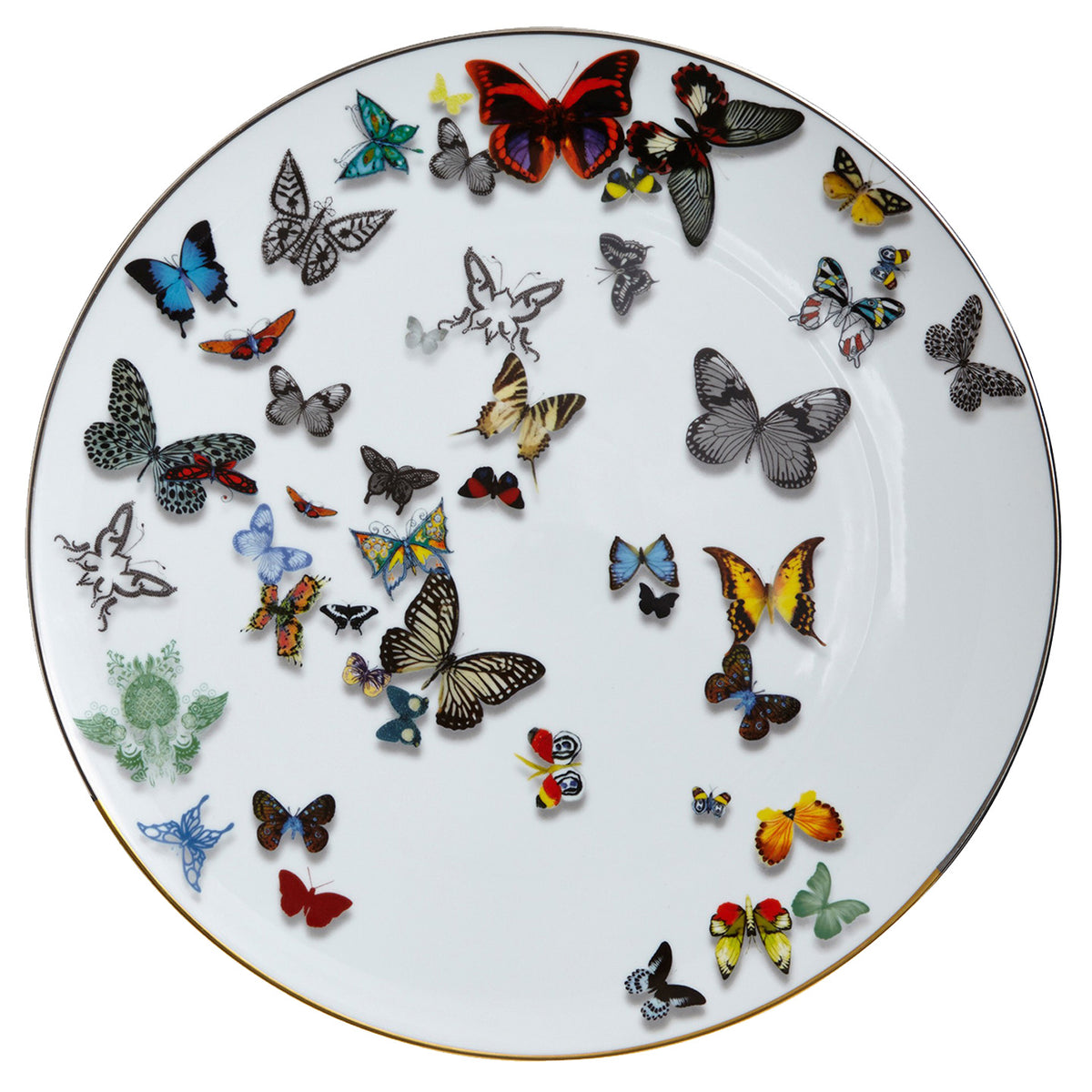 Butterfly Parade Charger Plate