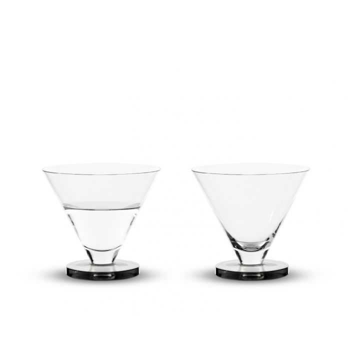 Puck Cocktail Glasses, Set Of 2