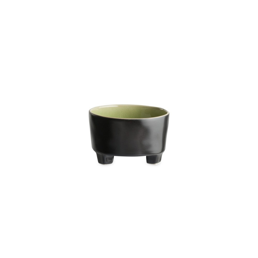 Riviera Vert Footed Soup Bowl
