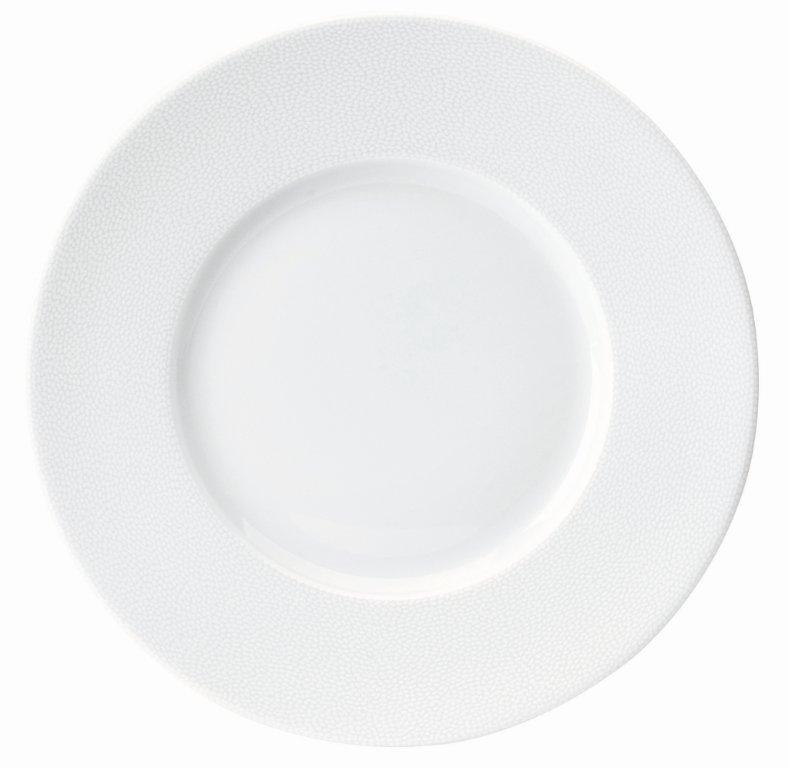 Seychelles Salad Plate - White