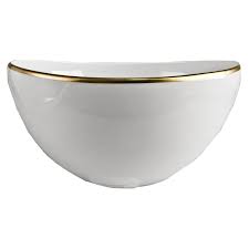 Simply Elegant Gold Open Vegetable Bowl