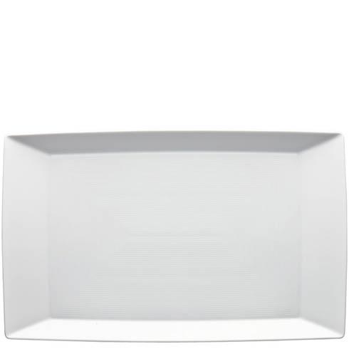 Loft White Rectangular Platter (D)