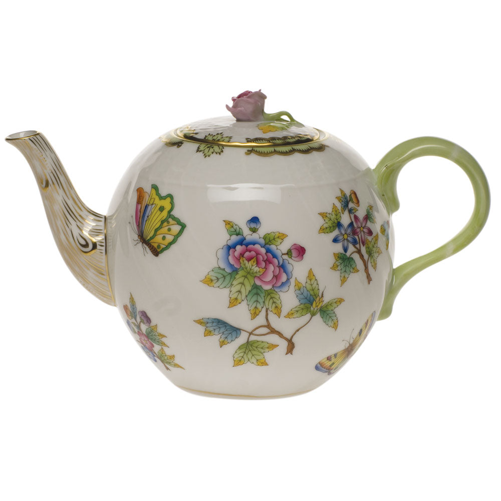 Queen Victoria Green Tea Pot