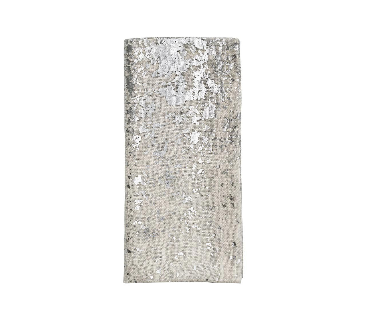 Kim Seybert Paillette White Wine Glass in Frost - Set of 4