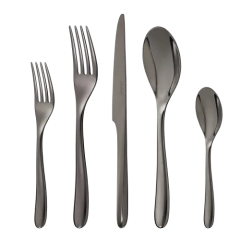 Black L'ame de Christofle Stainless, 5 Piece Set