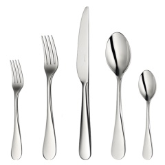 Origine 5-Piece Stainless Steel Mirror Finish Flatware