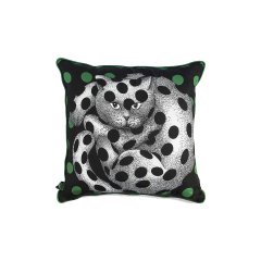 Fornasetti Silk Cushion High Fidelity