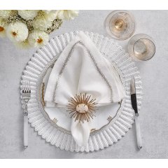 Lumina Placemat in White, Set of 2