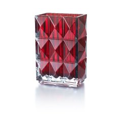 Louxor Rectangular Red Vase