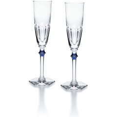 Harcourt Eve Flute Blue, Set of 2