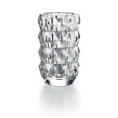 Medium Louxor Round Vase  - Clear