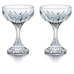 Massena Champagne Saucer, Set of 2