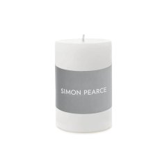 White Pillar Candle