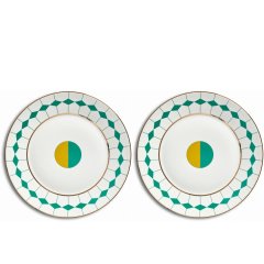 Ponta Dessert Plate, Set of 2