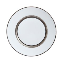 Odyssee Platine Porcelain Dinner Plate