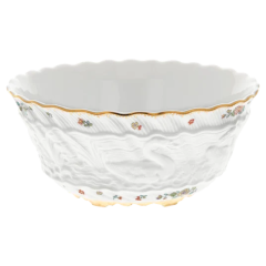 Swan Service Indian Flower Branch Bowl