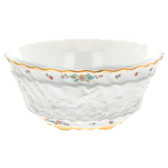 Swan Service Indian Flower Branch Bowl