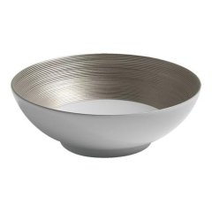 Hemisphere Platinum Salad Bowl